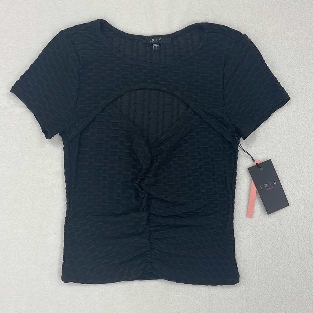 IRIS Los Angeles Black Women’s Top Size S